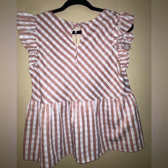 Gingham Ruffle Blouse - Picture 2 of 3